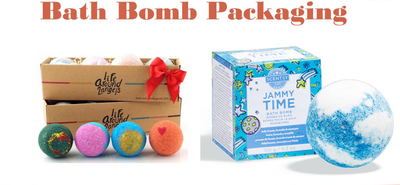 Bath bomb packaging to gain customer’s attention