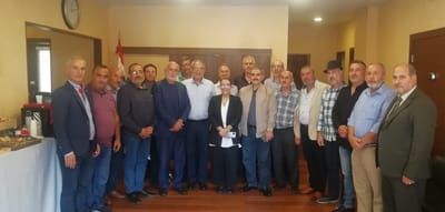 رئيسة منظمة "IOPSH" استمعت الى مطالب وفد من تجمع متقاعدي قوى الأمن الداخلي واكدت دعم قضيتهم وتبنيها