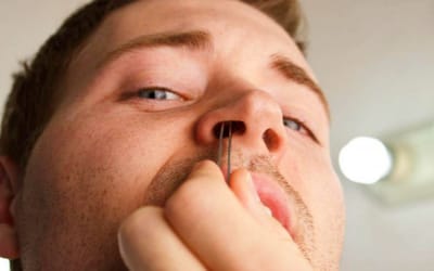 Why can removing nose hair lead to death?