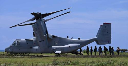 القوات الأميركية تعتبر جنودها الثمانية موتى بعد تحطم طائرتهم قبالة اليابان