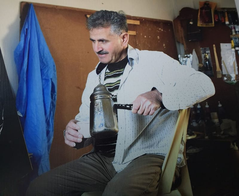 قراءة في لوحات الفنان التشكيلي عامر الخطيب