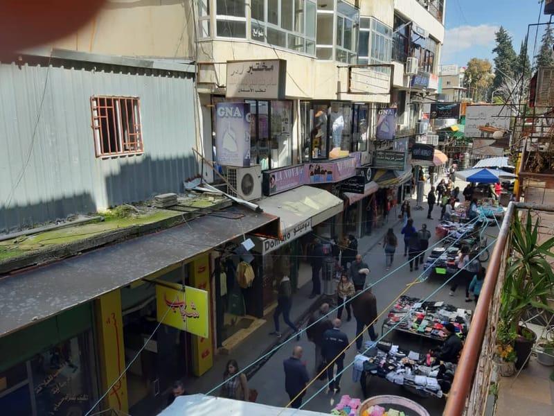 امتداد الماضي إلى الحاضر..شارع الشعراني عنوان للنشاط التجاري بالسويداء