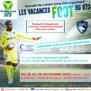 A.L.S.H VACANCES FOOT  DU 973/CAYENNE                                      PROMOTION DONOVAN LEON                                              Du 26  AU 29 DÉCEMBRE 2023