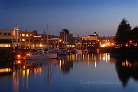 Petaluma River at Night