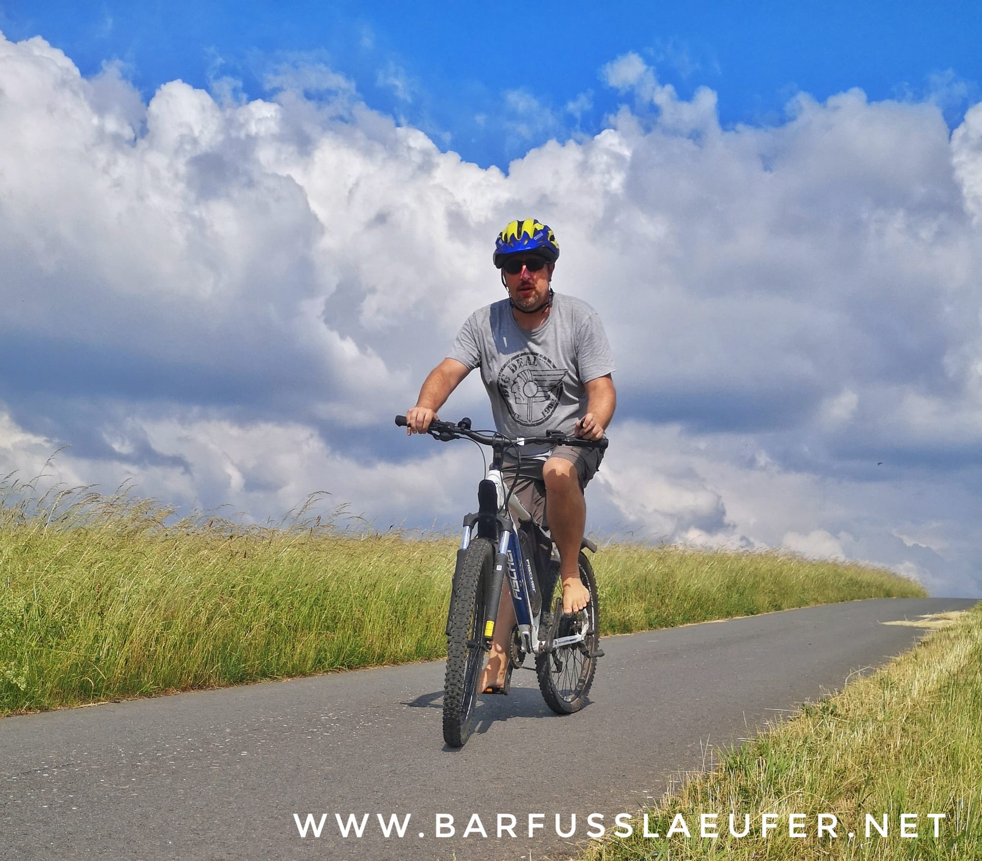 Barfuß Fahrrad fahren?