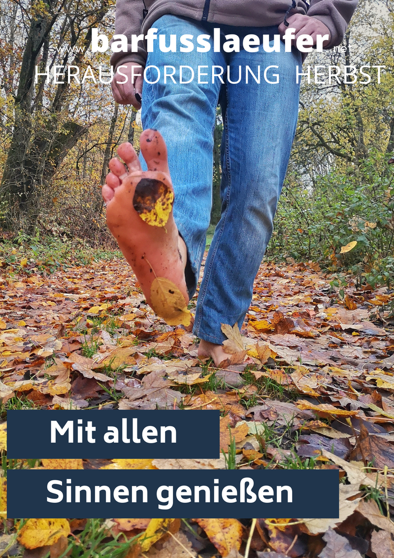 Herausforderung Herbst: mit allen Sinnen genießen