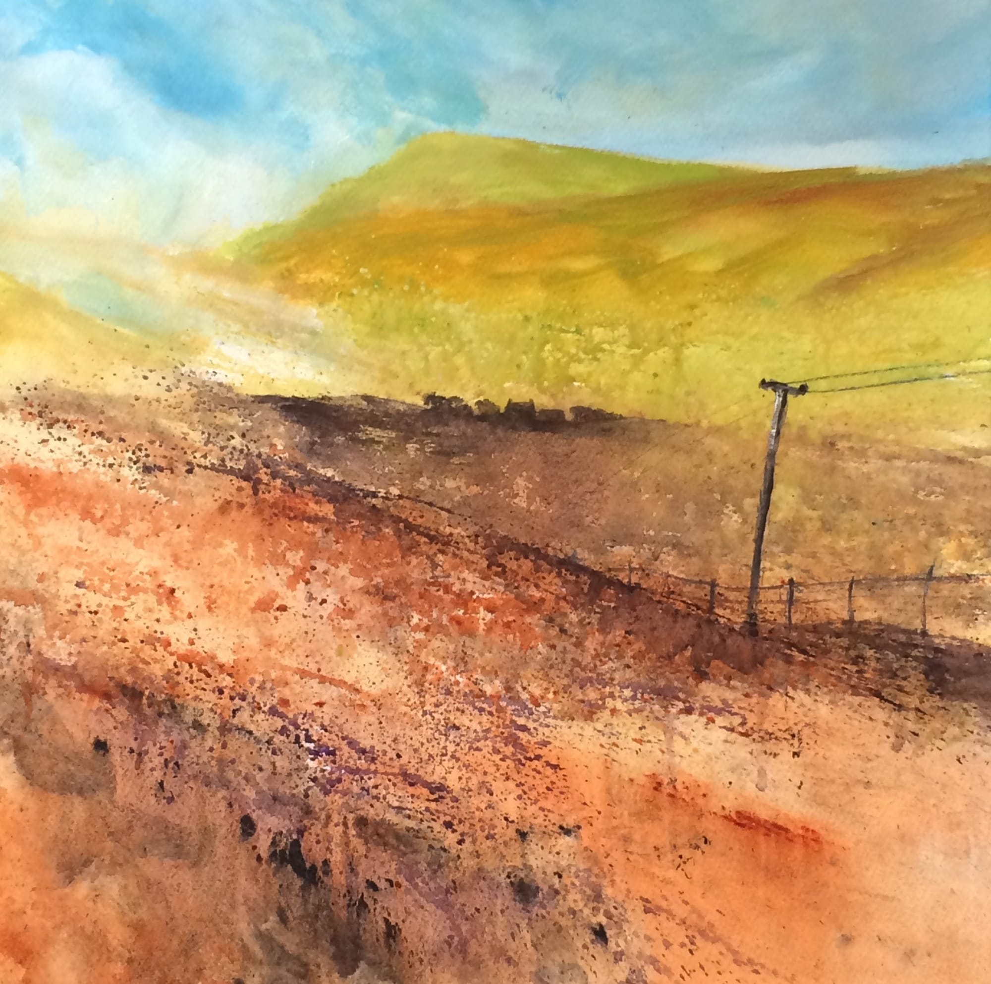 Spring, Upper Coquet Valley