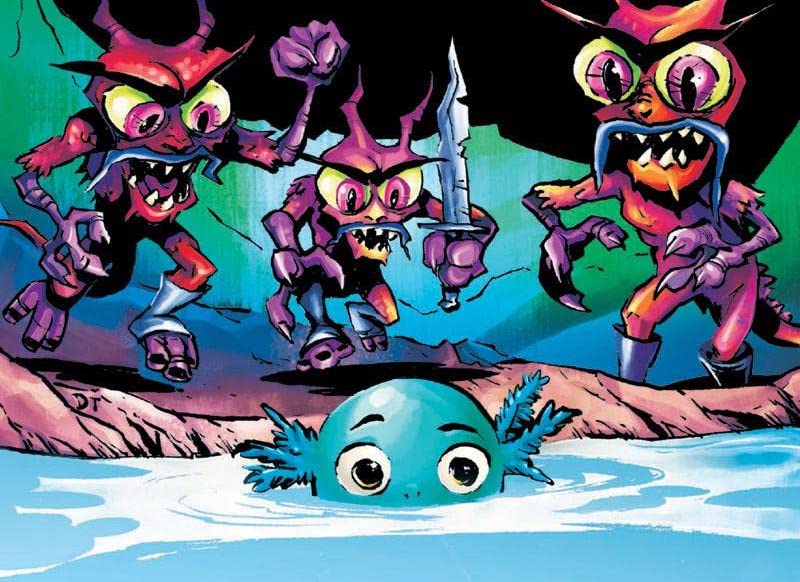 Nnwetts Book 1: Escape from the Lizzarks