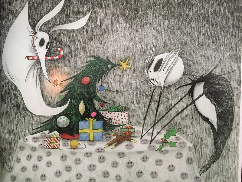 The Nightmare Before Christmas "Book" (1993)