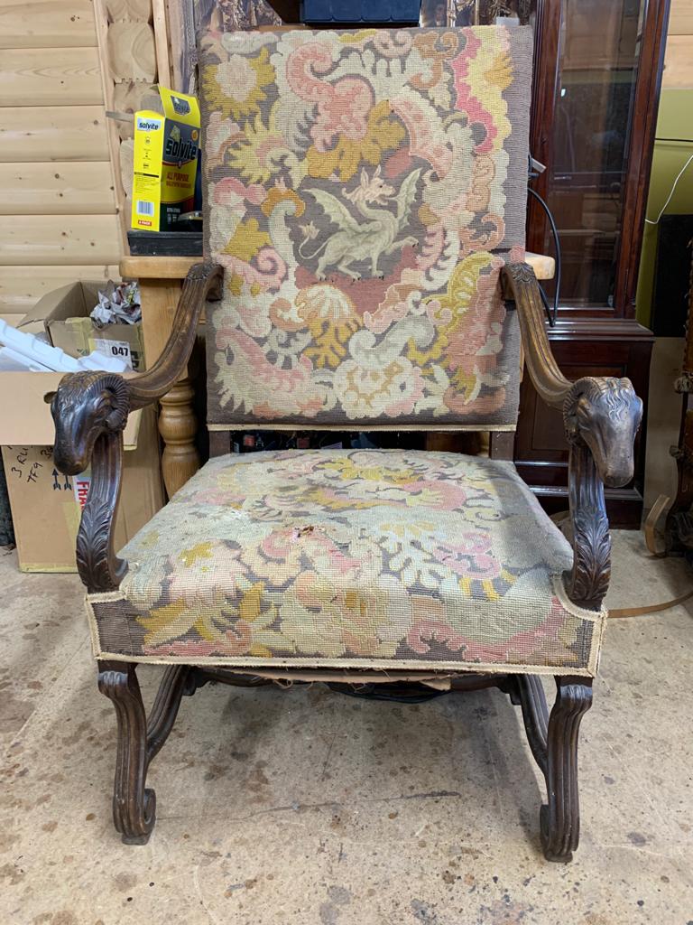 French Walnut Chairs