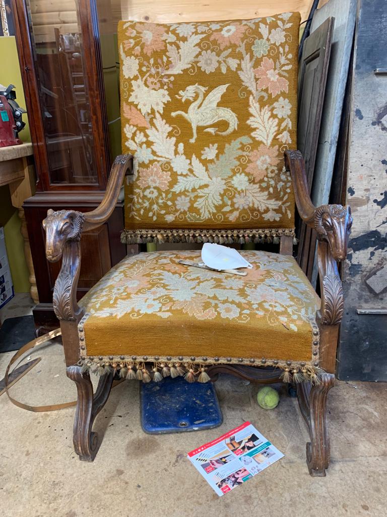 French Walnut Chairs