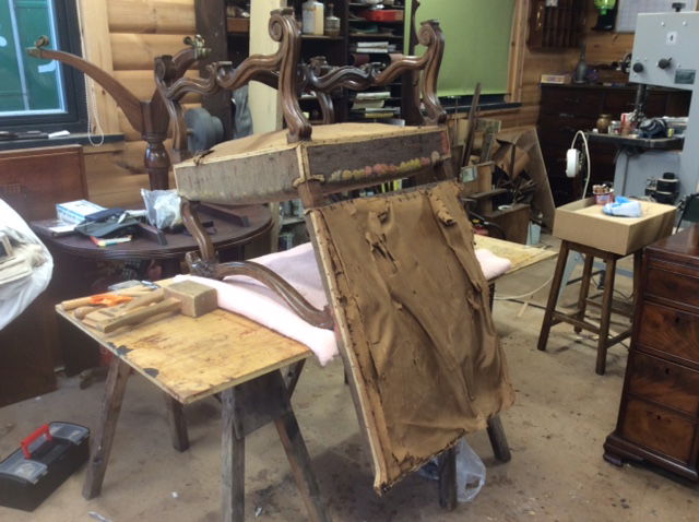 French Walnut Chairs