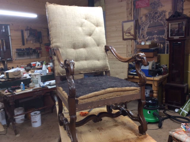 French Walnut Chairs