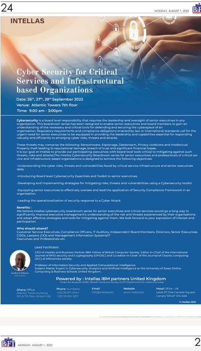 RESPONDING TO AFRICA'S CYBER THREATS!