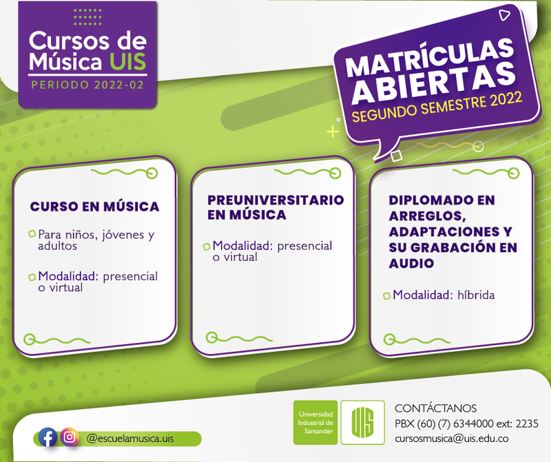 Curso en Música Instrumental