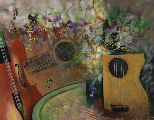 כלי נגינה אבסטרקט