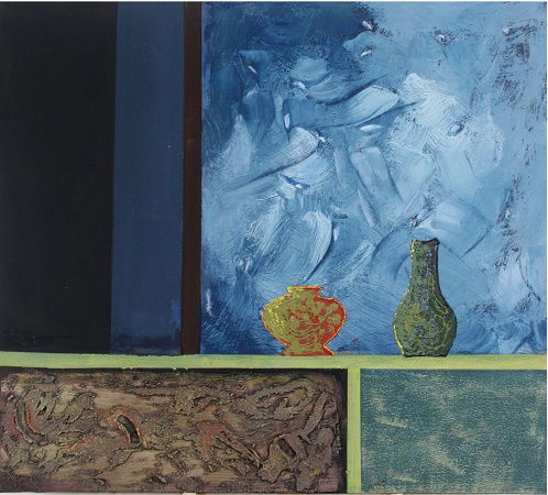 מופשט וטכניקה מעורבת