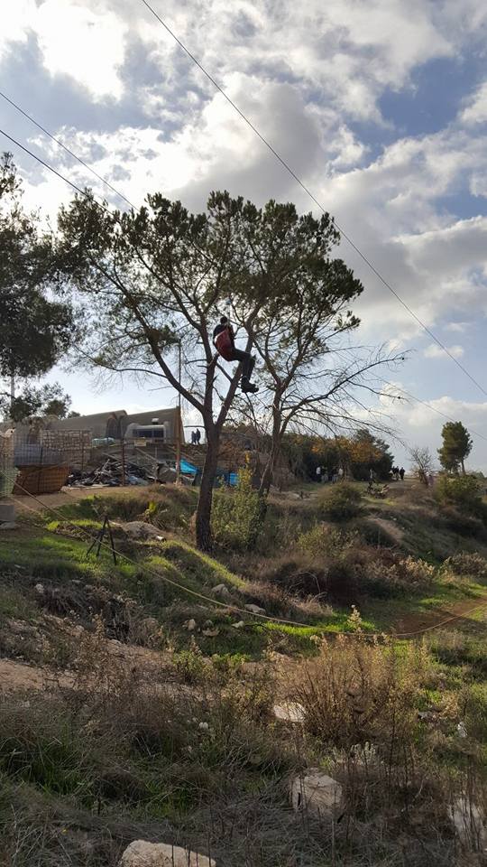 פעילות אתגרית בירושלים בגבעת התחמושת