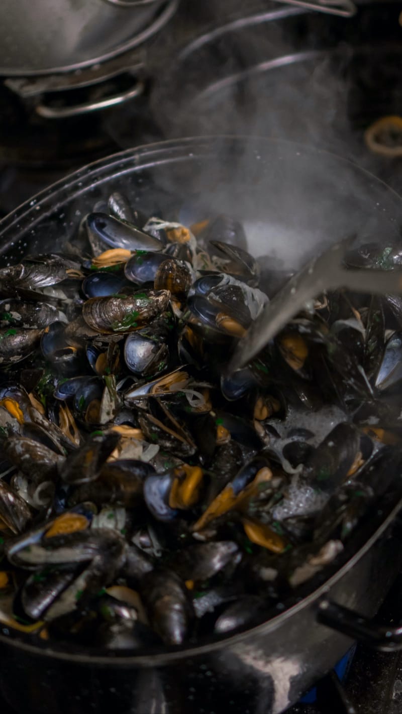 Besondere Auswahl an Fleisch-/und Fischegerichten 