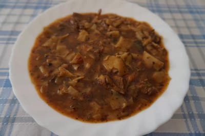 ANDRAJOS CON CONEJO O CON LIEBRE