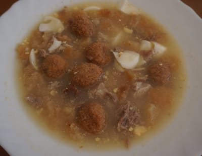 SOPA DE ALBÓNDIGAS