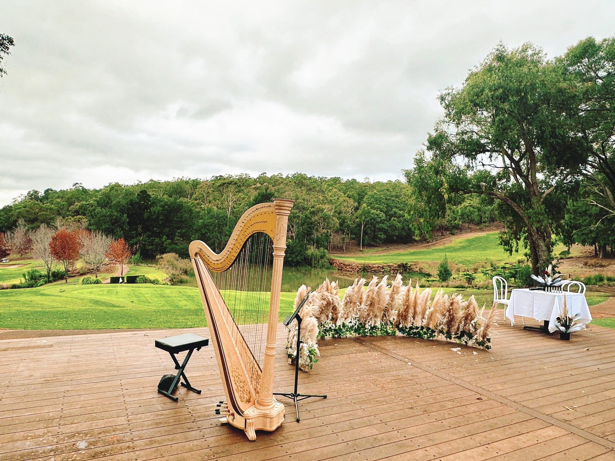 Wedding Ceremony at Araluen Estate, June 2024