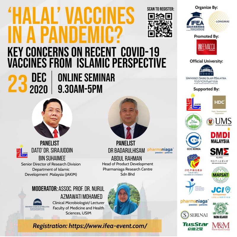 Halal Market Overview, Opportunities and Challenges Online Seminar (23rd Dec 2020)