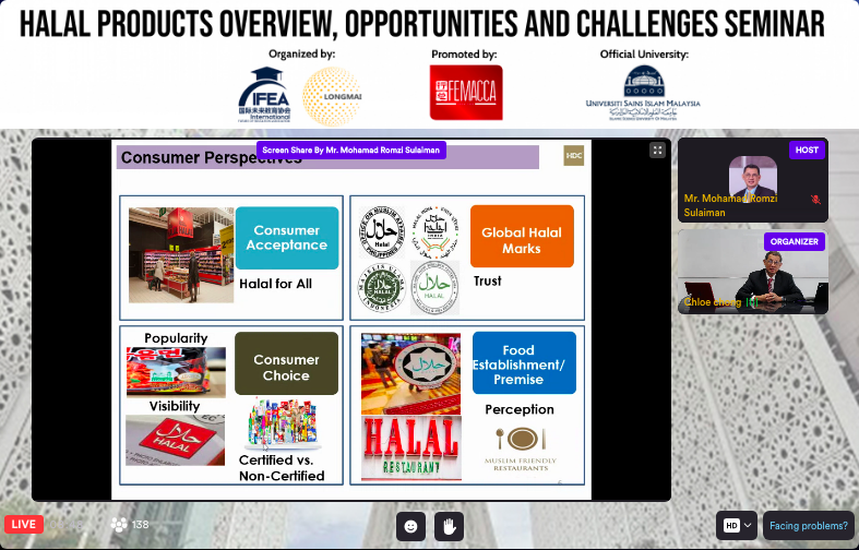 主題一:《清真市場概述》马来西亚及全球清真产品市场机会 Halal industry: Market Opportunities in Malaysia & Globally