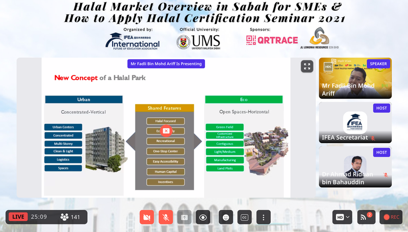 主題四 :《沙巴准备好成为国际清真中心?》Is Sabah Ready to Play its Role As A Global Halal Hub?