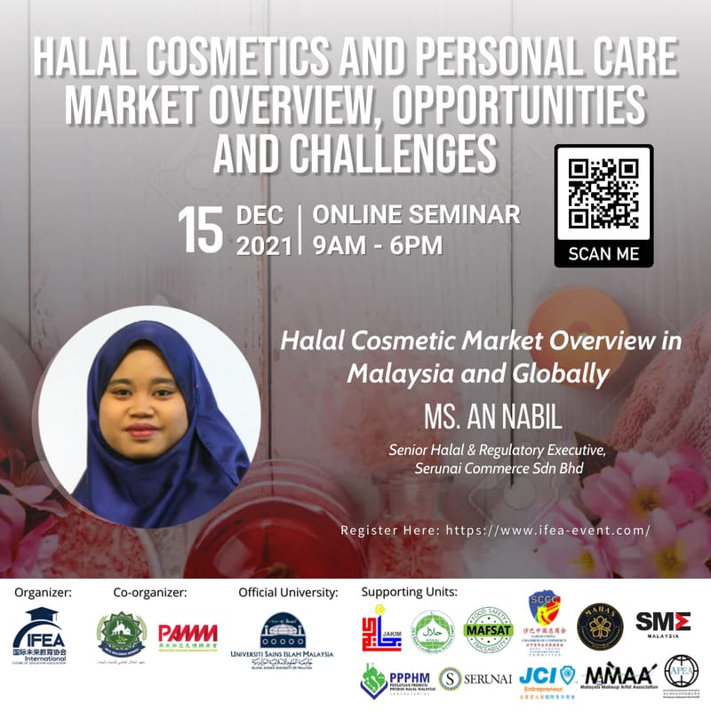 3rd Halal Market Overview and Opportunities Online Seminar 第三屆线上清真研讨会（15th Dec 2021）