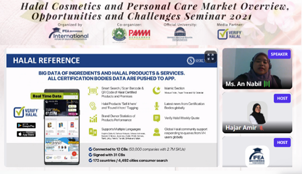 主題一：《清真认证市场》 Halal Cosmetic Market Overview in Malaysia and Globally 
