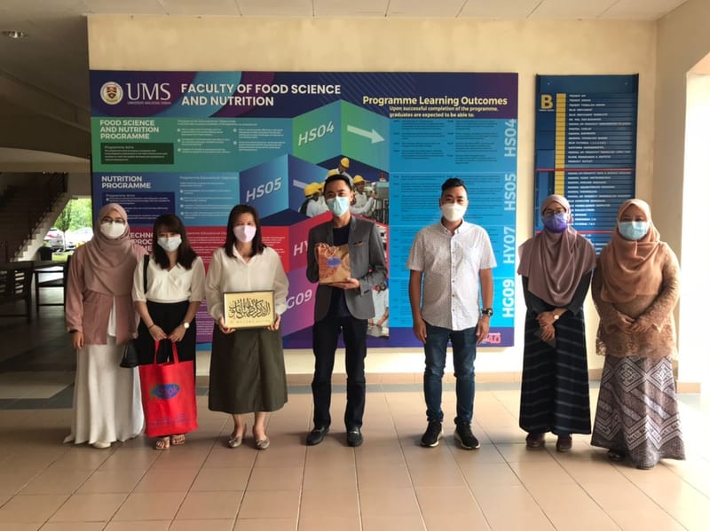 拜会沙巴副教育部长和沙巴大学