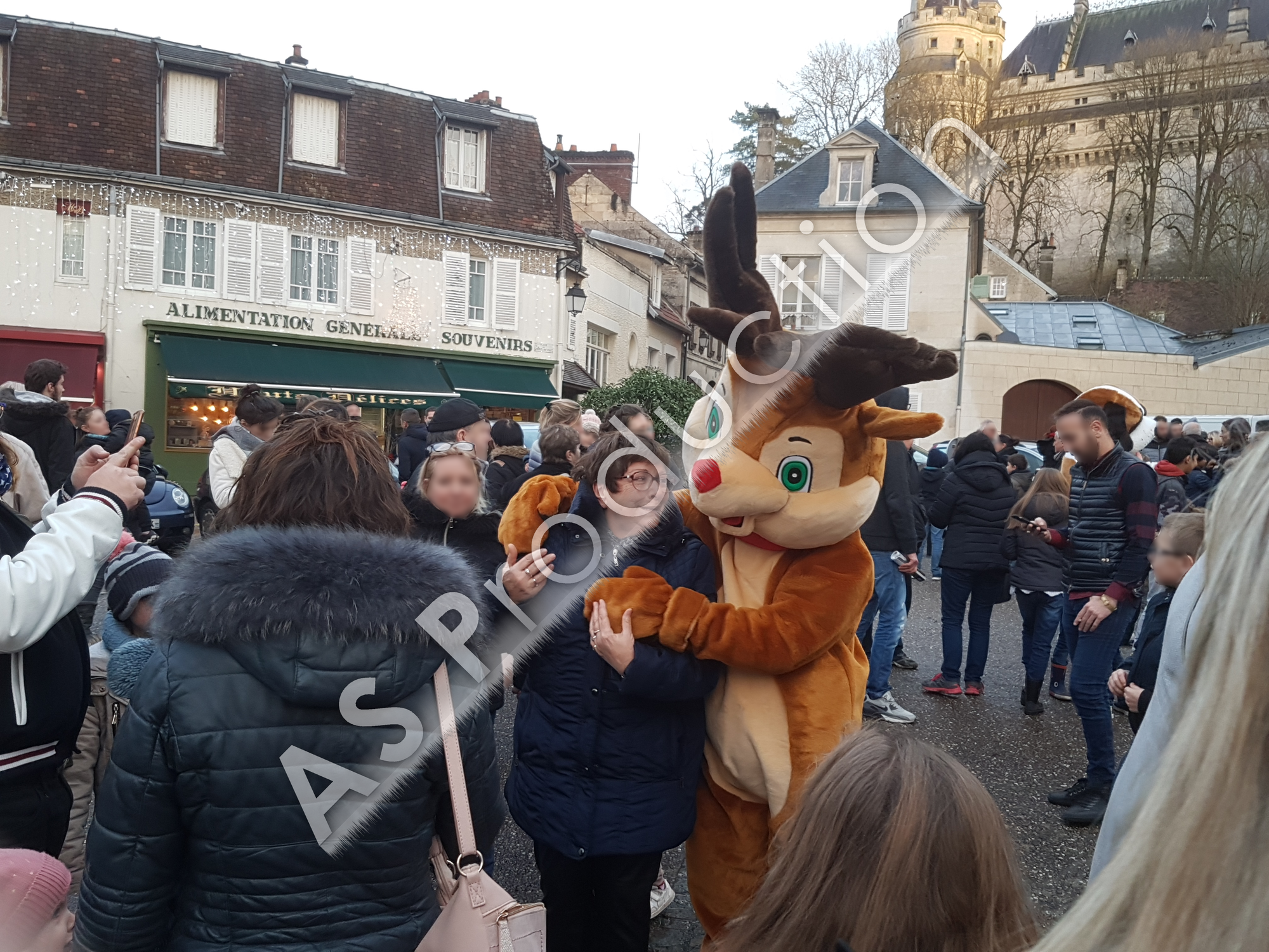 mascotte de Noêl (exemple)