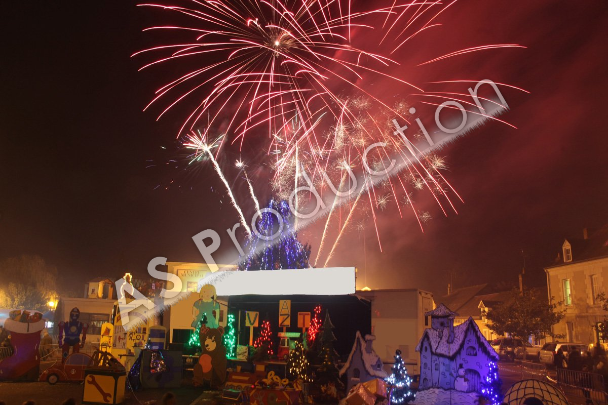 conte de Noël pyrotechnique (exemple)