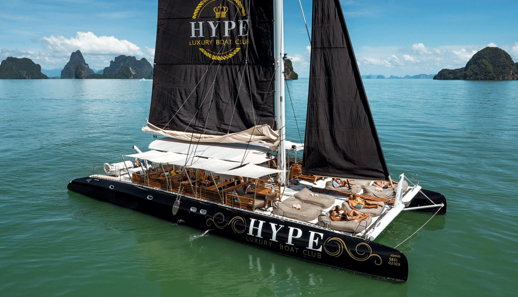 Hype luxury boat