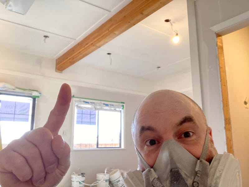 Before Pictures. The old office space.