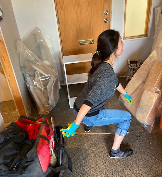 Before Pictures. The old office space.