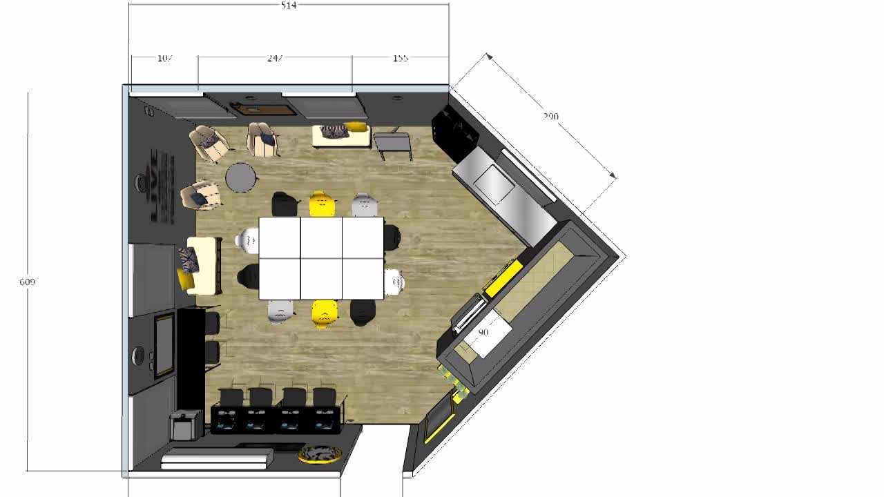 הדמיה חדר מורים