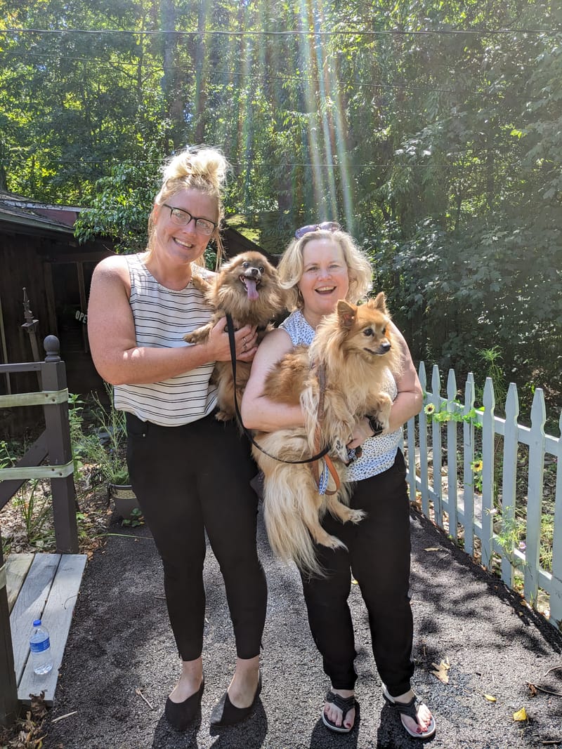 Foxy Dewey Elizabeth and Jordyn