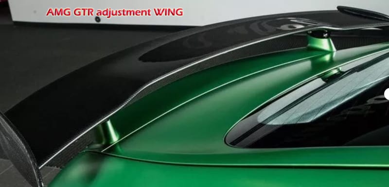 AMG GTR Spoiler wing adjustment