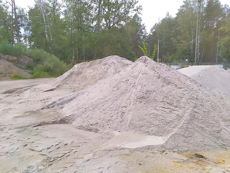 Szeroki wybór kruszyw i piasków