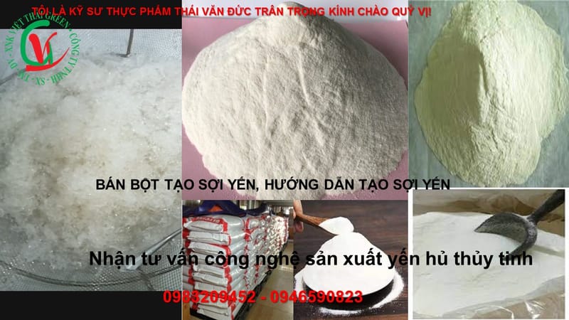 máy tạo sợi yến