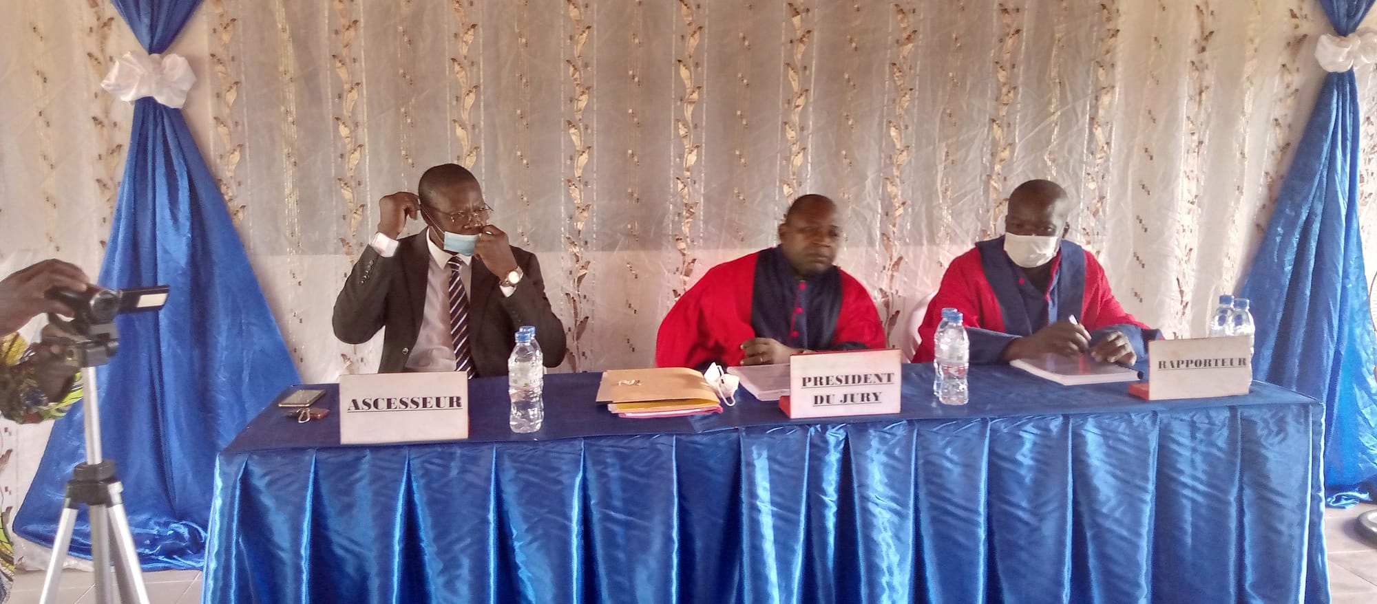 Soutenance des mémoires de Master 2019 - 2020