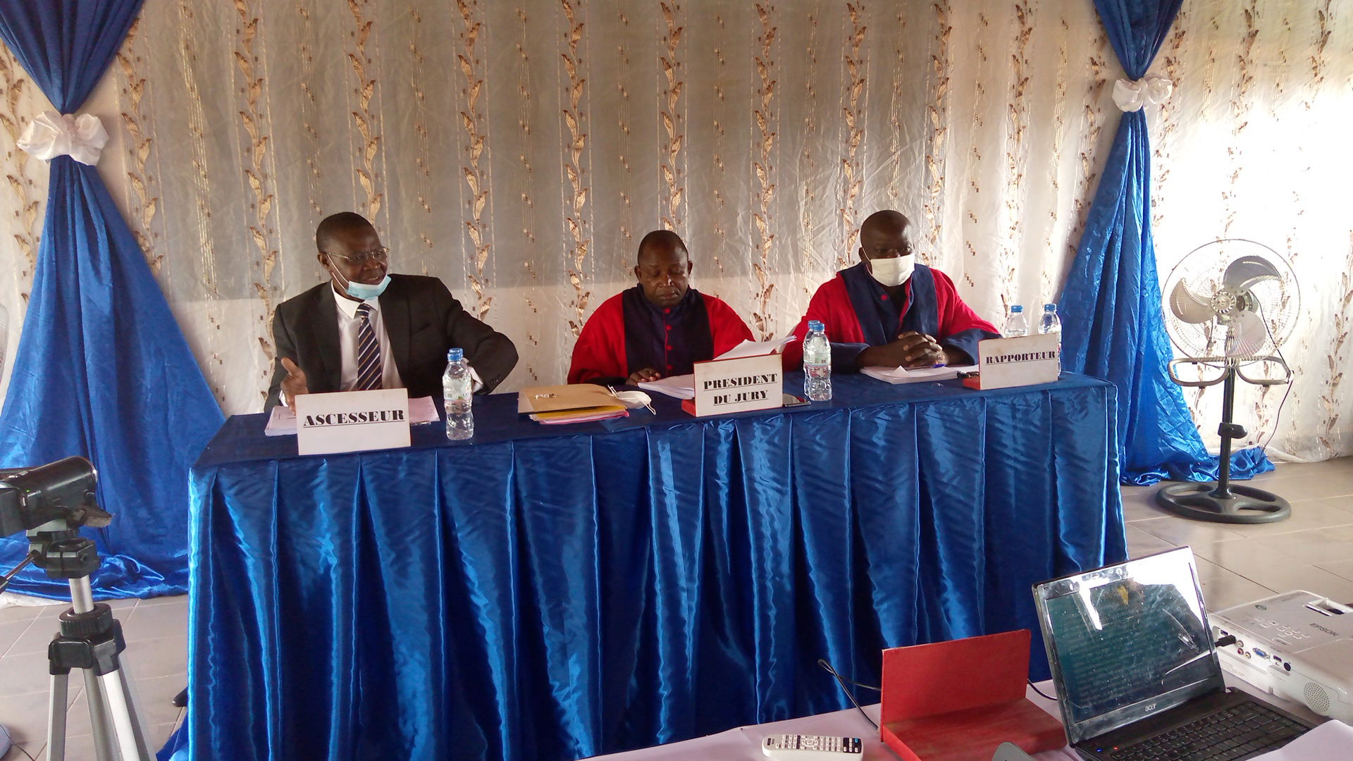 Soutenance des mémoires de Master 2019 - 2020