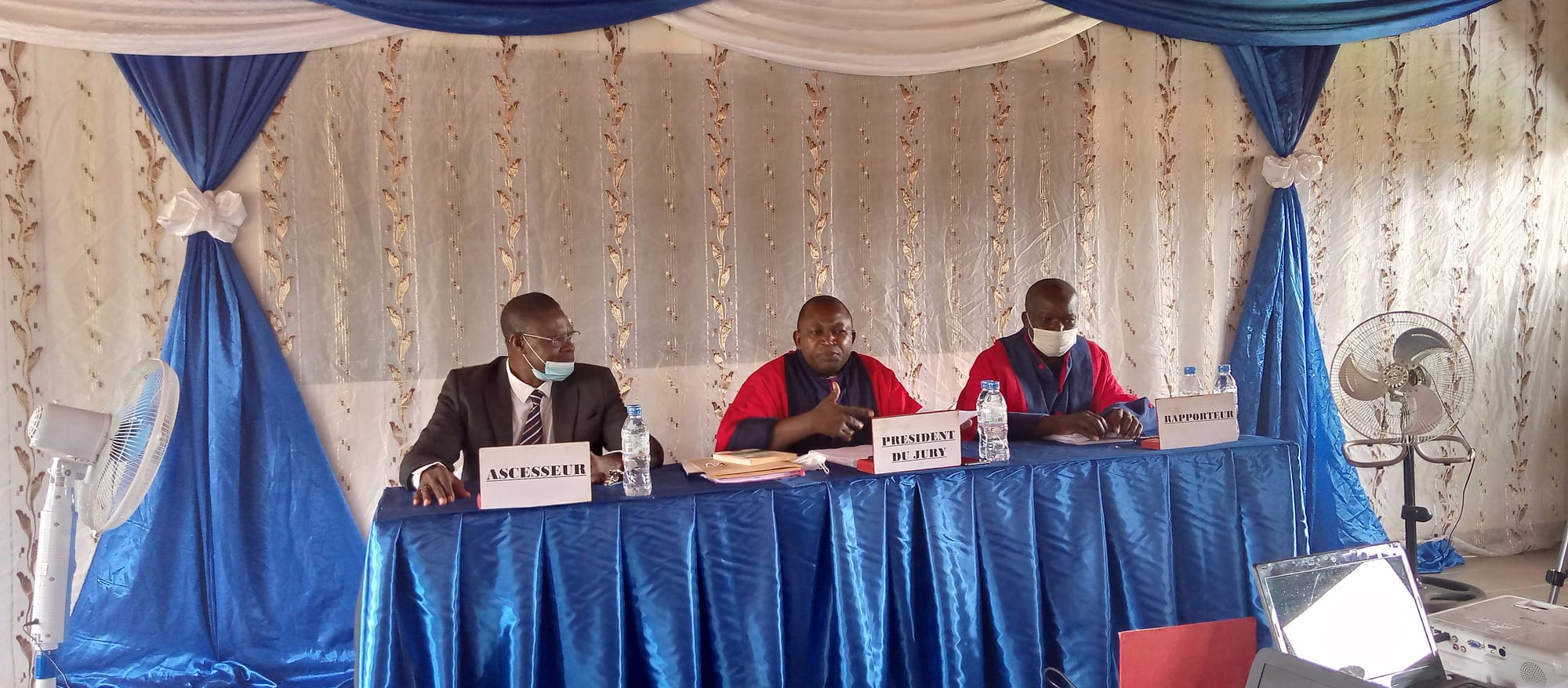 Soutenance des mémoires de Master 2019 - 2020