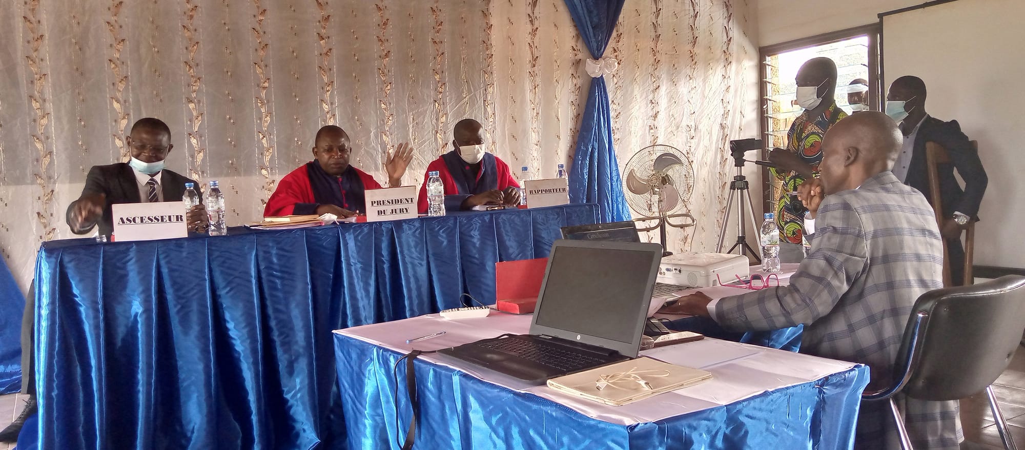 Soutenance des mémoires de Master 2019 - 2020