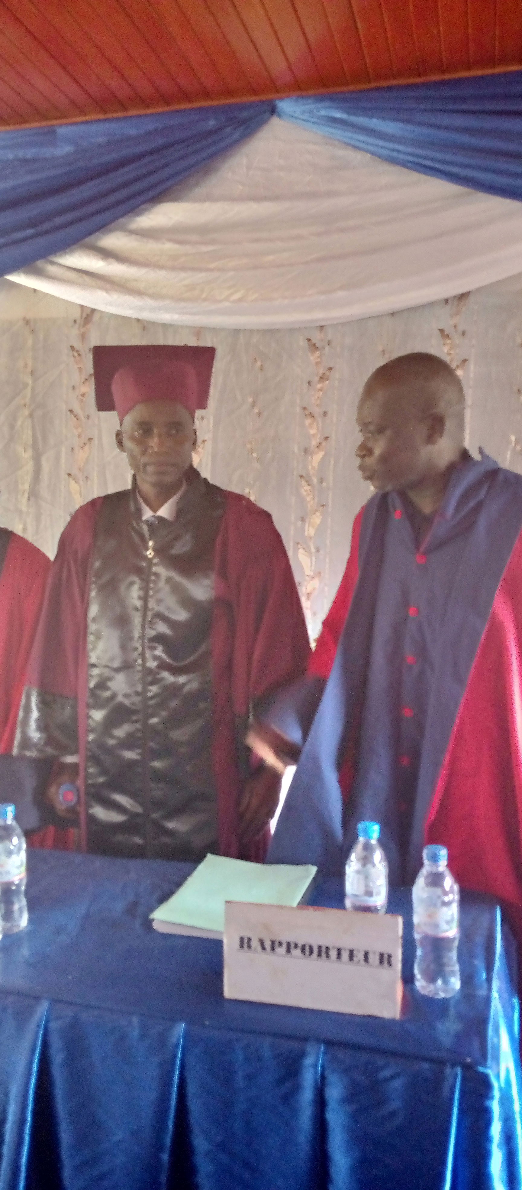 Soutenance des mémoires de Master 2019 - 2020