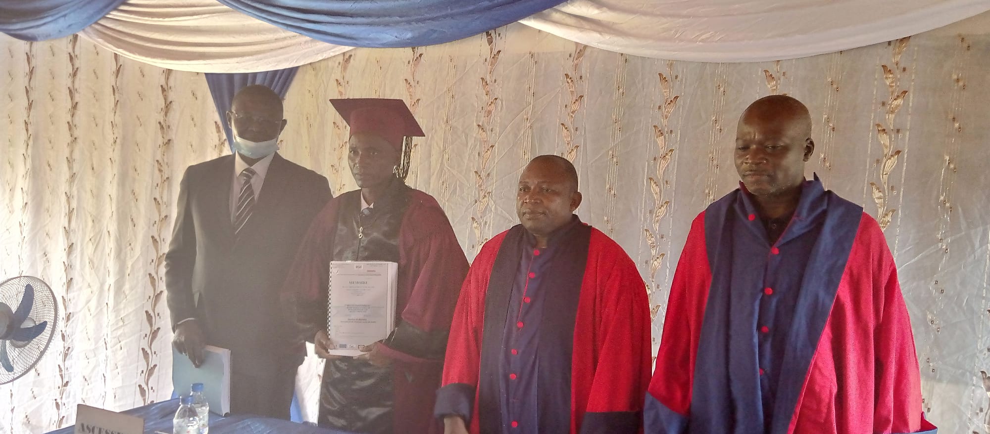 Soutenance des mémoires de Master 2019 - 2020