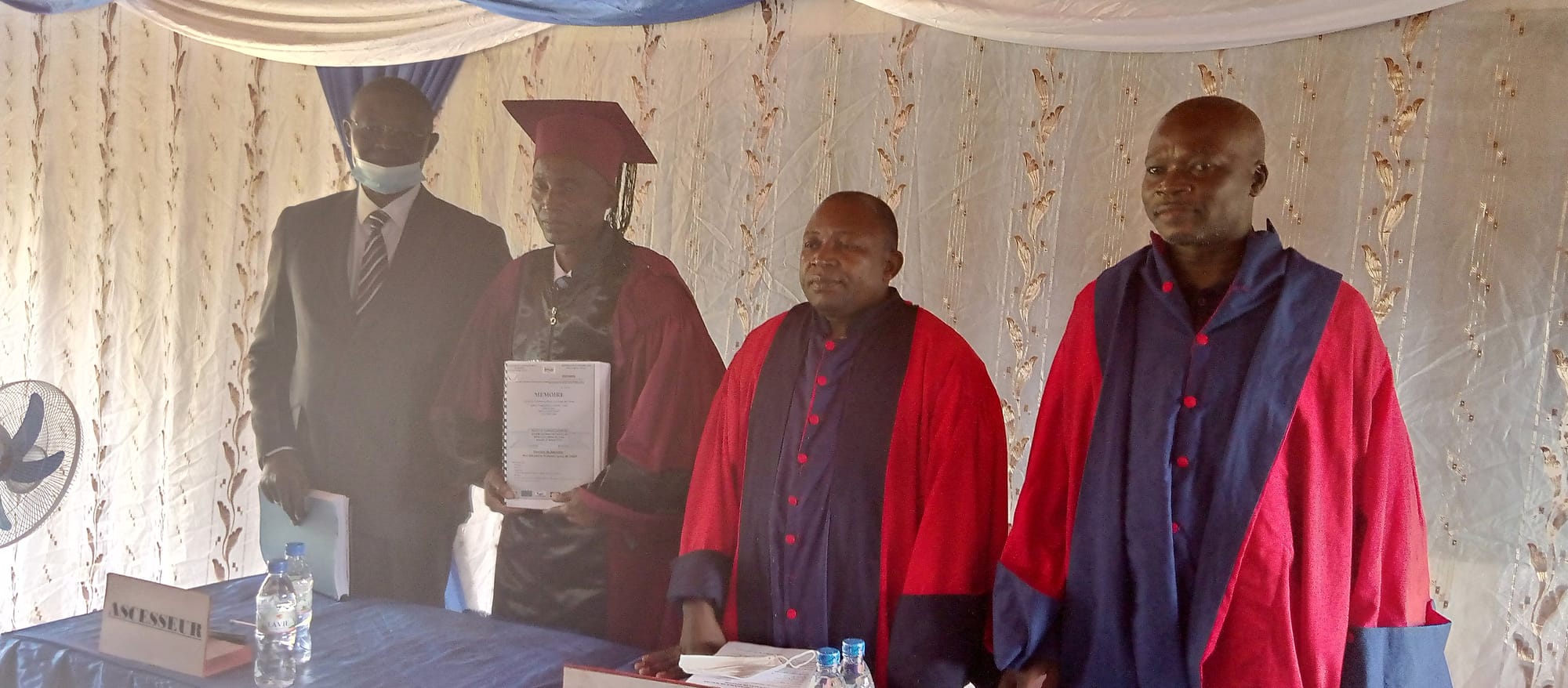 Soutenance des mémoires de Master 2019 - 2020