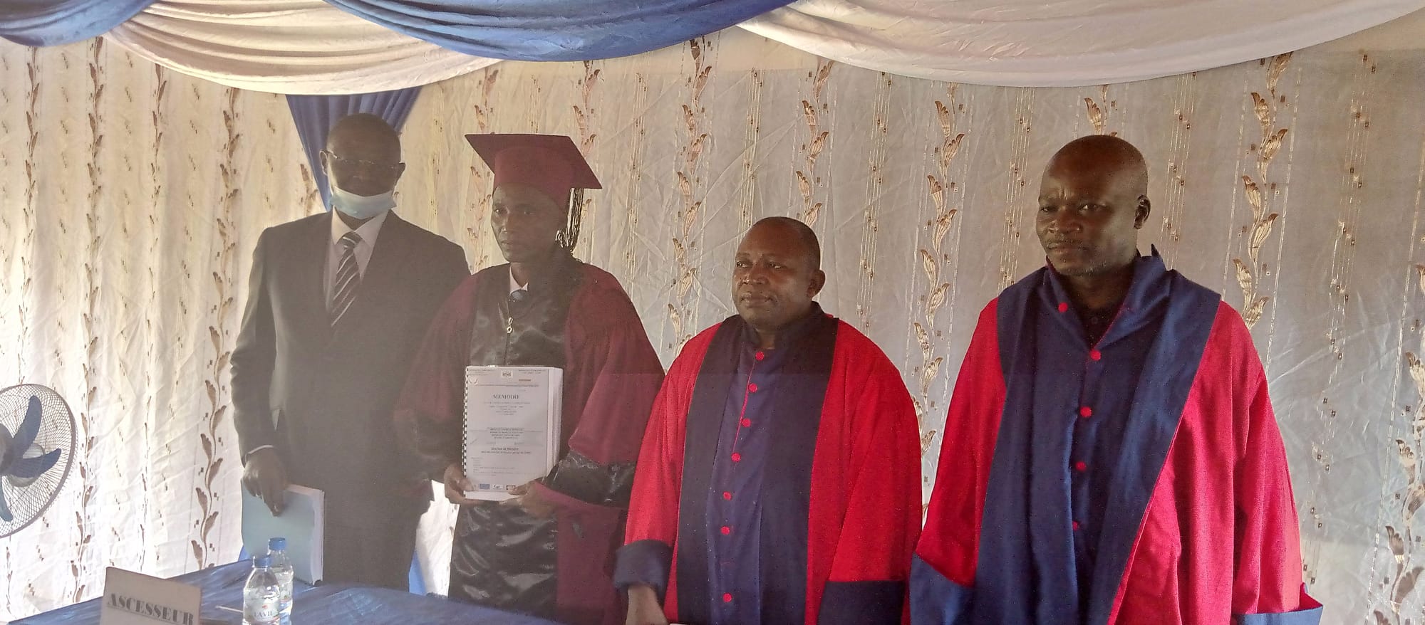 Soutenance des mémoires de Master 2019 - 2020